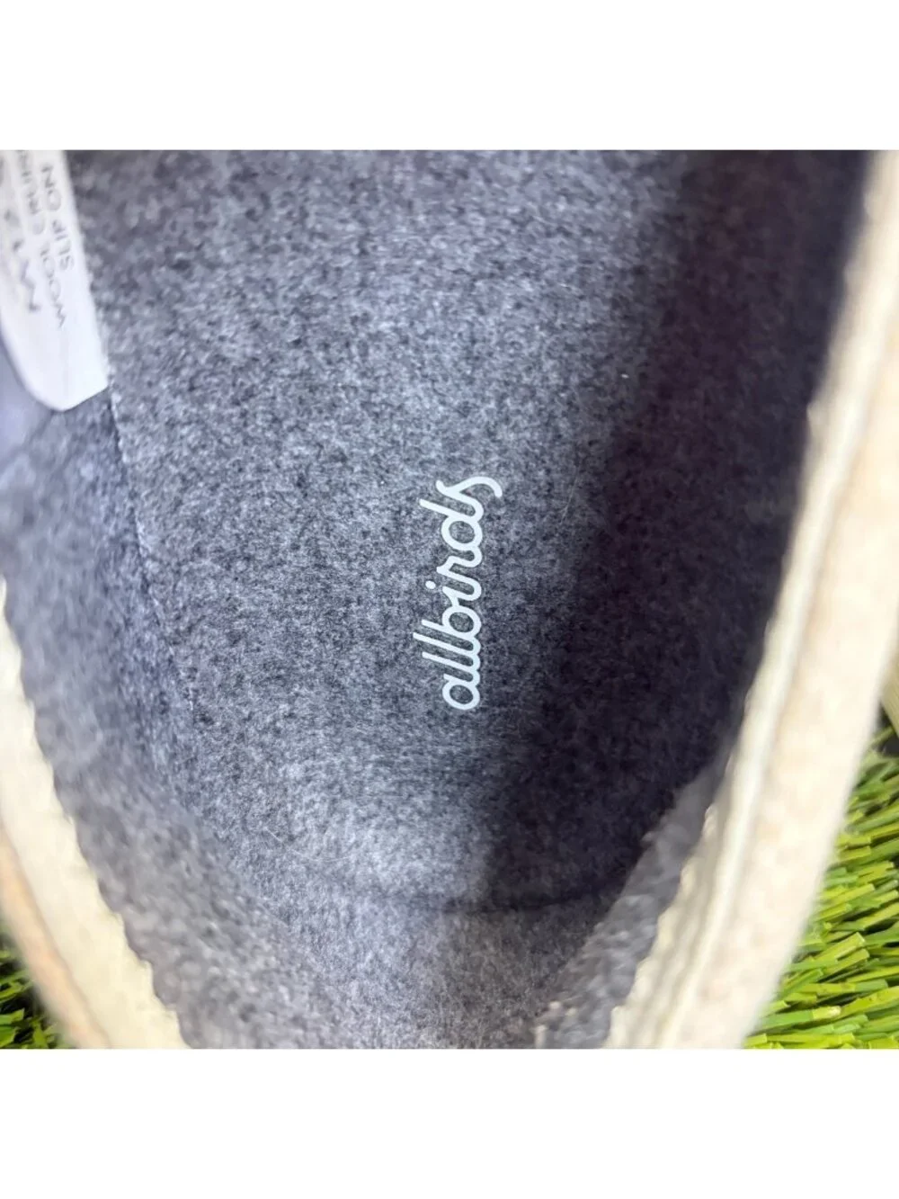 Allbirds Wool Cruiser Slip-On Mens Size 12.5 Beige Cream Casual Walking Shoes